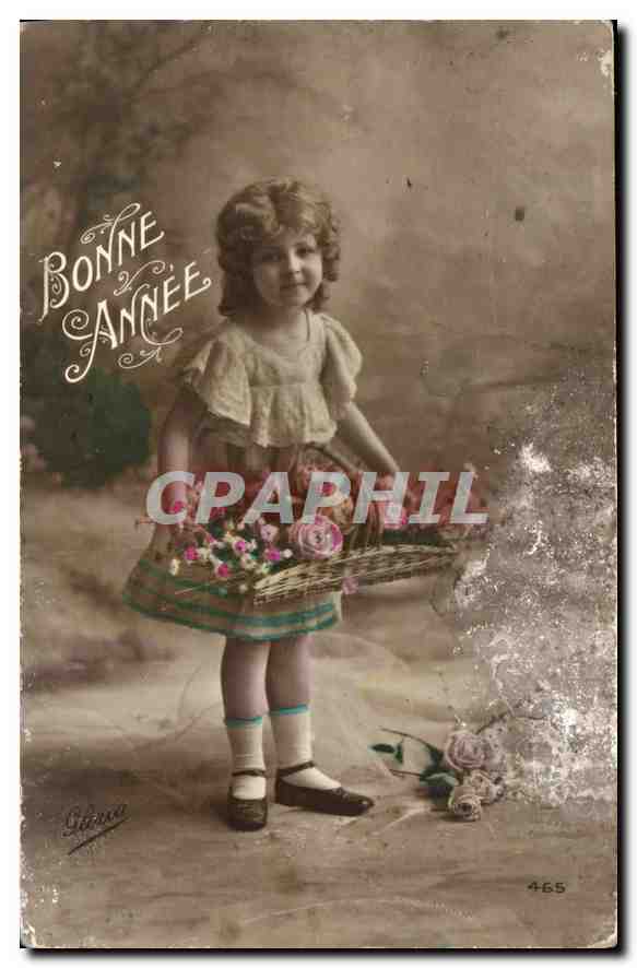 CPA Bonne Annee Enfant