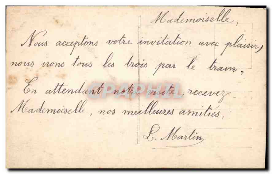 Couple en tenue de Noël — Éditeur E.L.A. n° 1091 — Reverso