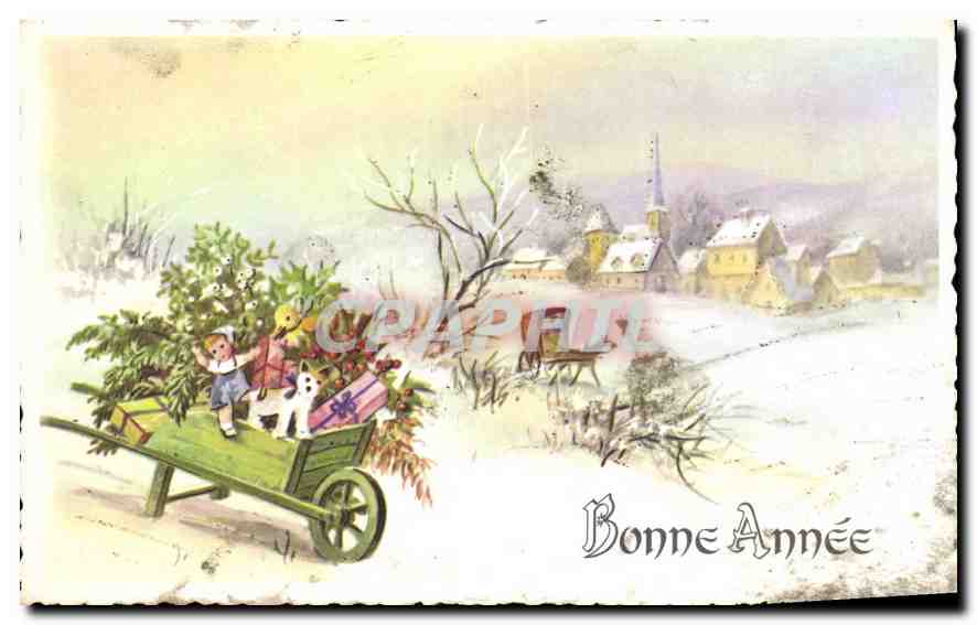 CPA Bonne Annee 