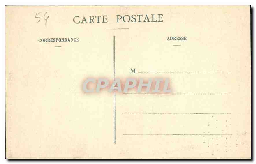 CPA Nancy Palais Ducal Petite et grande Porterie  — Rückseite