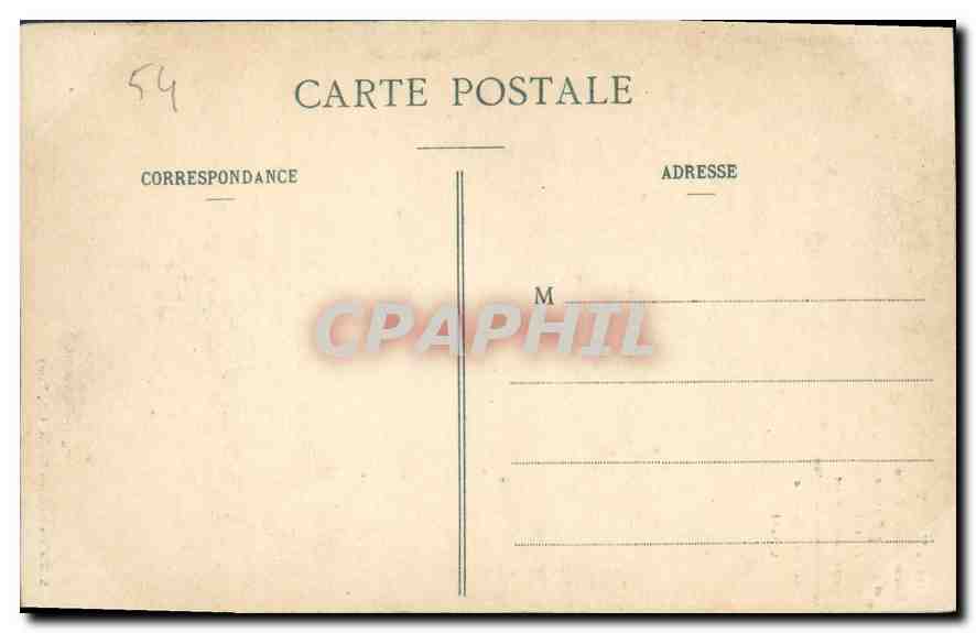 CPA Nancy Palais Ducal Petite et grande Porterie  — Rückseite