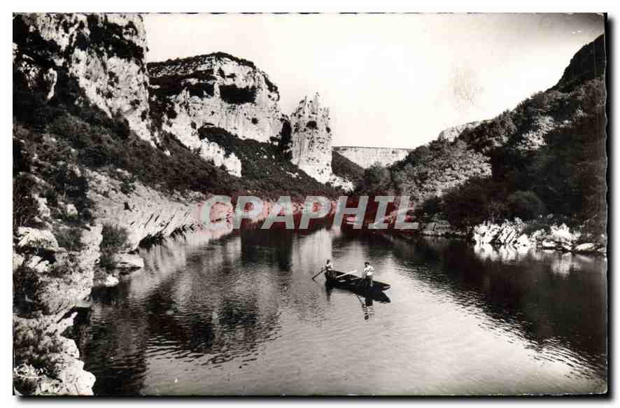 CPA Gorges de l'Ardeche La Cathedrale 