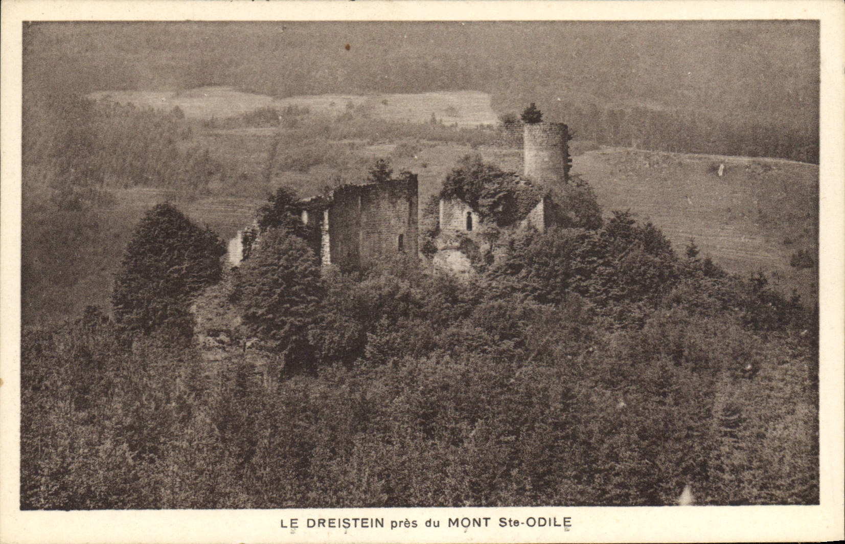 CPA Le Dreistein pres du Mont Ste Odile 