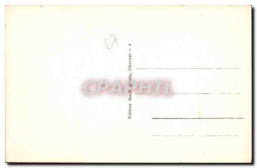 CPA Le Dreistein pres du Mont Ste Odile  — Verso