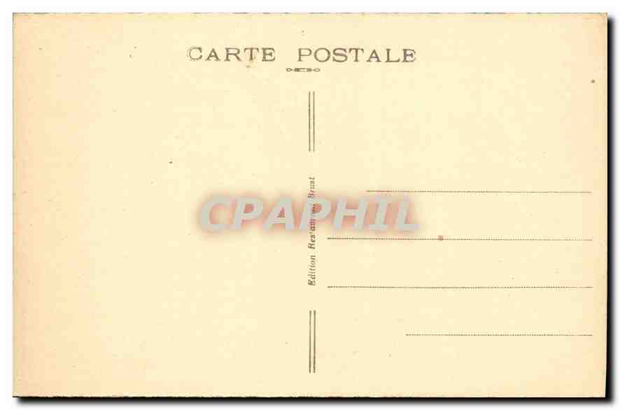 CPA Ballon d'Alsace Route de Sewen Vallee de la Doller  — Rückseite