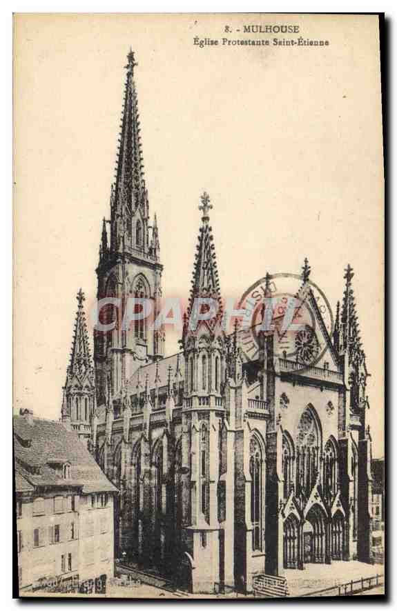 Mulhouse — Église Protestante Saint-Étienne — CPAPHIL