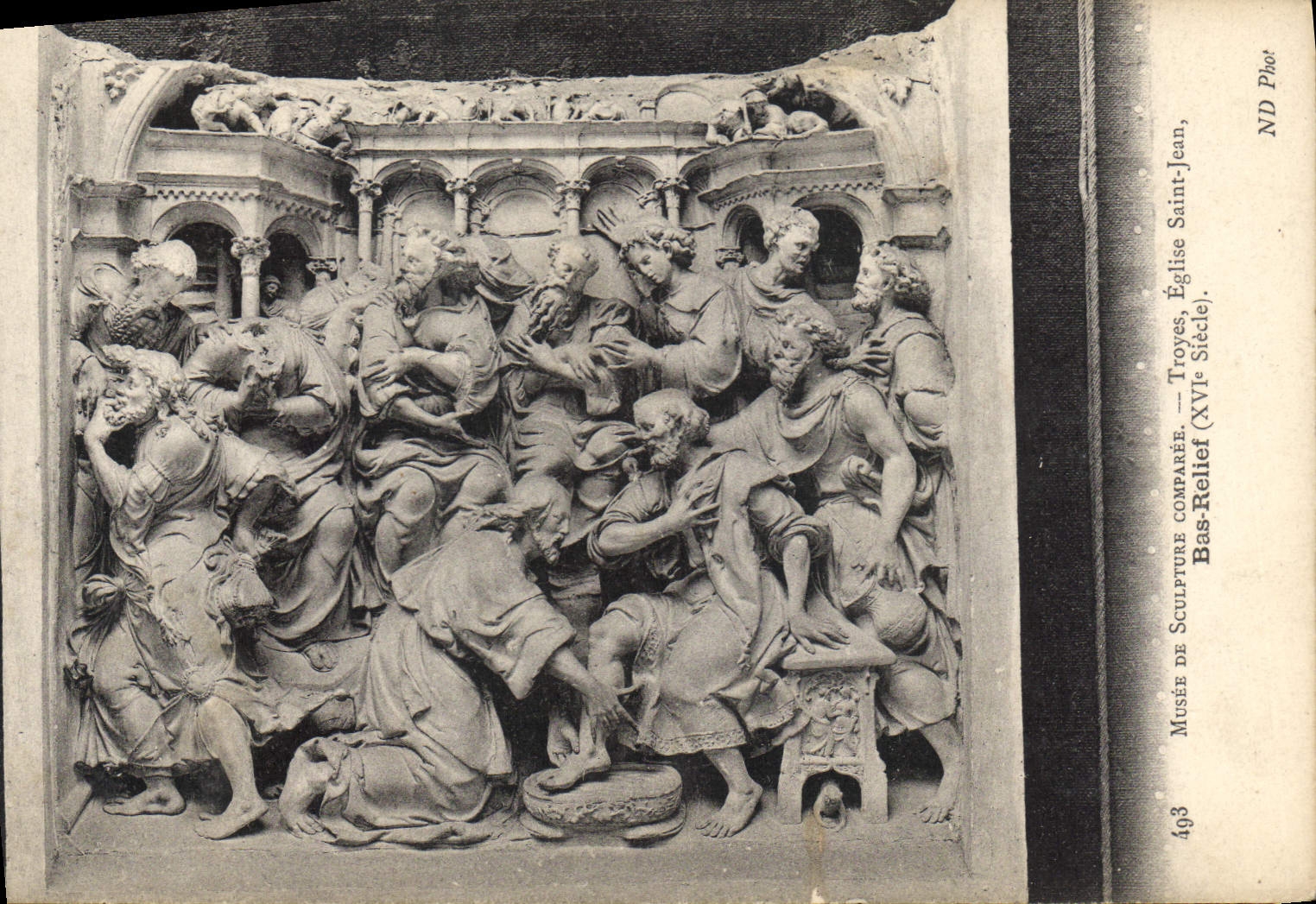 Sculpture de bas-relief — Église Saint-Jean, Troyes — XVIe siècle — Musée de Troyes