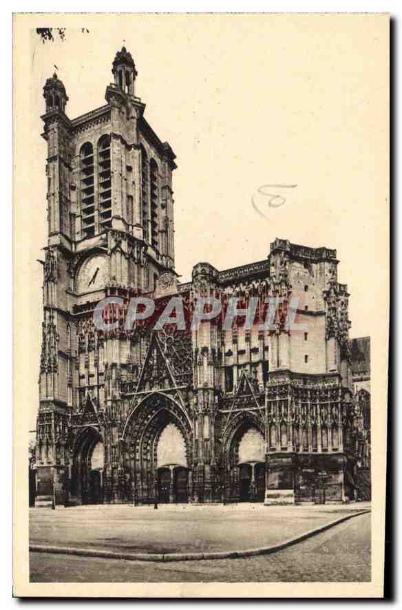 Troyes (Aube) — La Cathédrale Saint-Pierre — Ch. Granddider, photo-éditeur, Troyes
