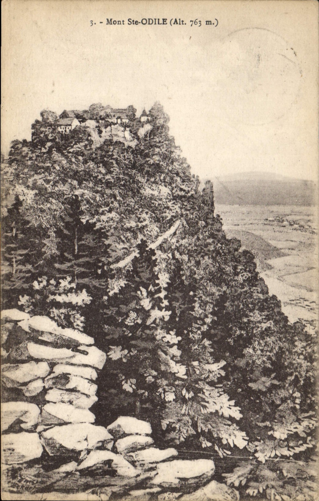 CPA Mont Ste Odile 