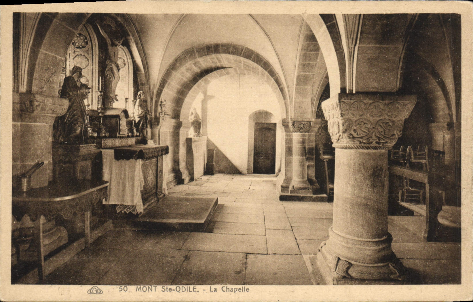 CPA Mont Ste Odile La Chapelle 