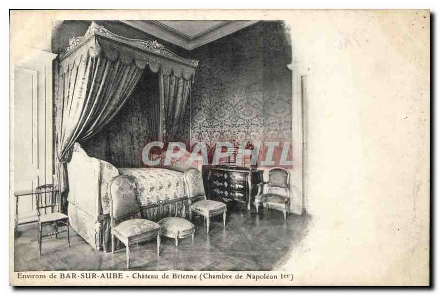 Chambre de Napoléon Ier — Château de Brienne — Environs de Bar-sur-Aube