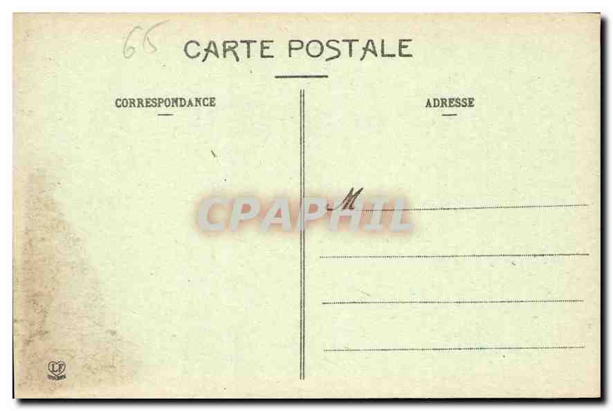 CPA Les Hautes Pyrenees Vallee et Chapelle de Heas  — Rückseite