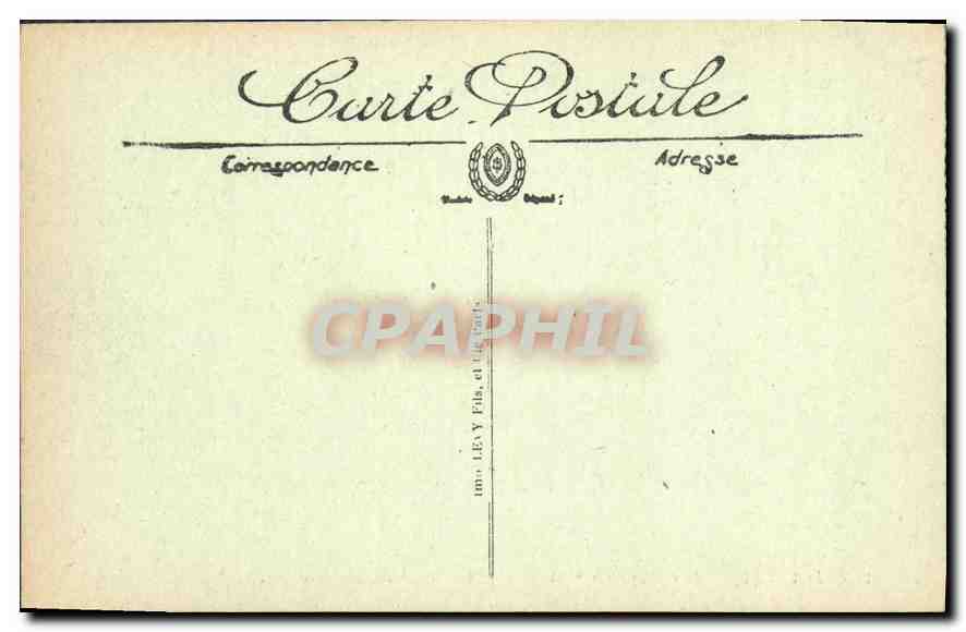 CPA Lourdes Le Calvaire Jesus Attache a la Croix  — Rückseite