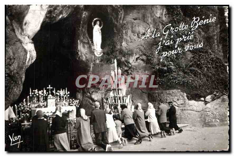 CPA Souvenir de Lourdes 