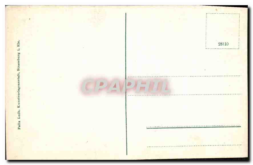 CPA Strasbourg Mausolce du Marechal Maurica de Saxe a Eglise Saint Thomas  — Back