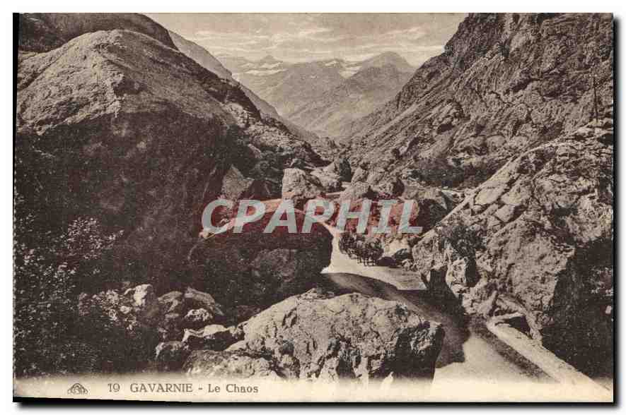 CPA Gavarnie Le Chaos 