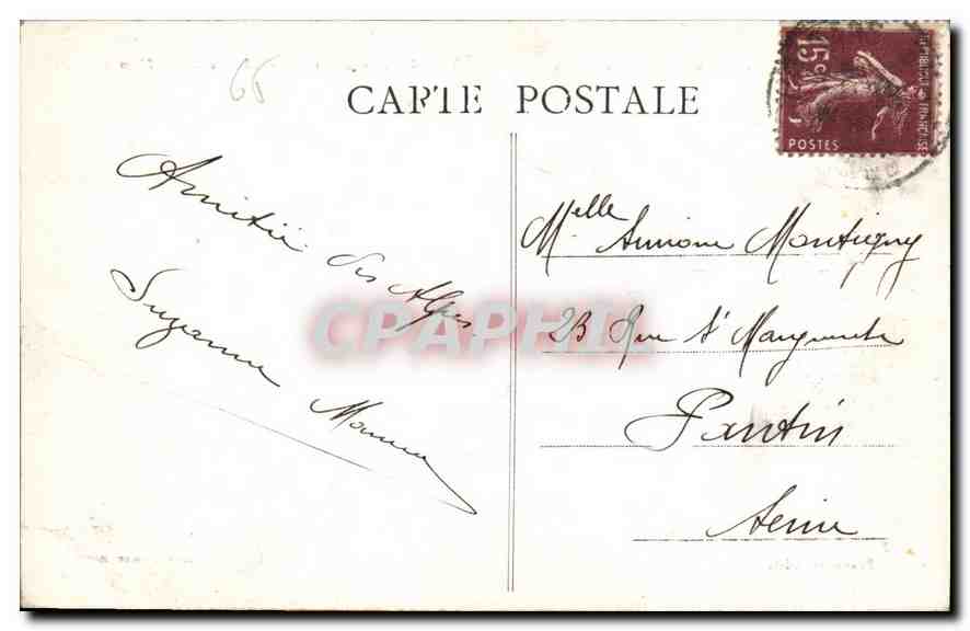Villard Reynond et le Grand-Rochail (3070 m.) — Dauphiné, Environs du Bourg-d'Oisans — E. R. n° 731 — Reverso