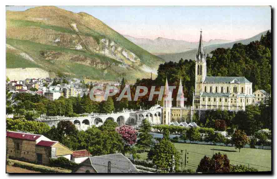 CPA Lourdes L'enfance de Ste Bernadette a Bartros 