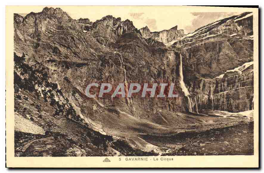 CPA Gavarnie Le Cirque 