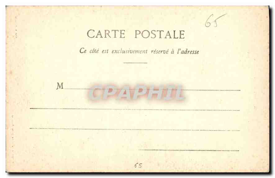 CPA St Sauveur Le Pont Napoleon  — Verso
