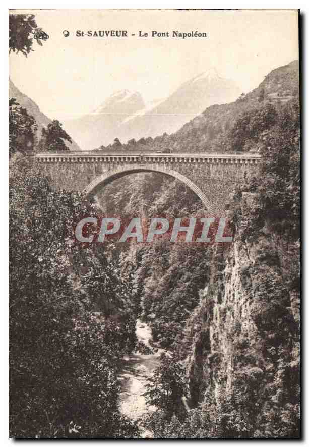 CPA St Sauveur Le Pont Napoleon 