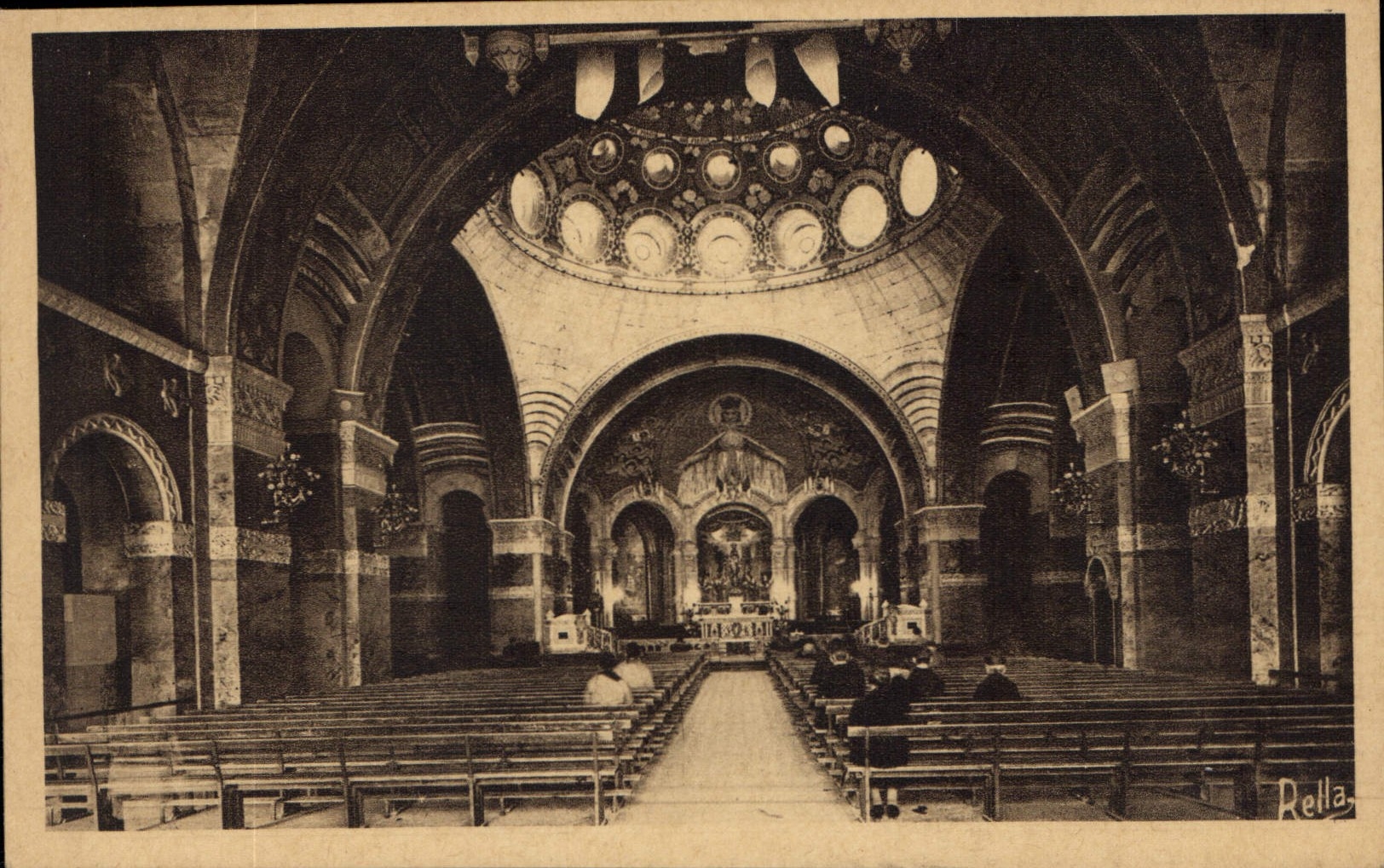 CPA Lourdes La Basilique du Rosaire 