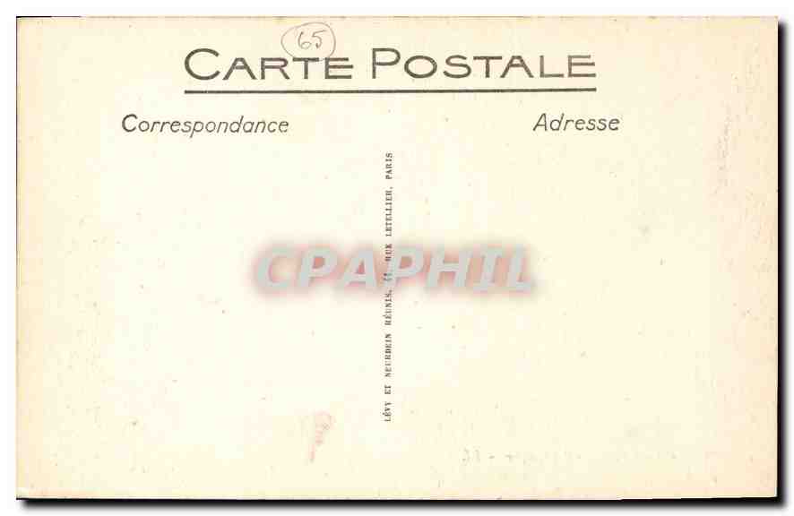 CPA Gavarnie Le Cirque  — Verso