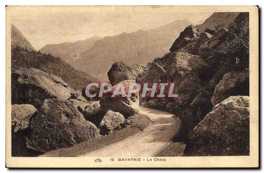 CPA Gavarnie Le Chaos 
