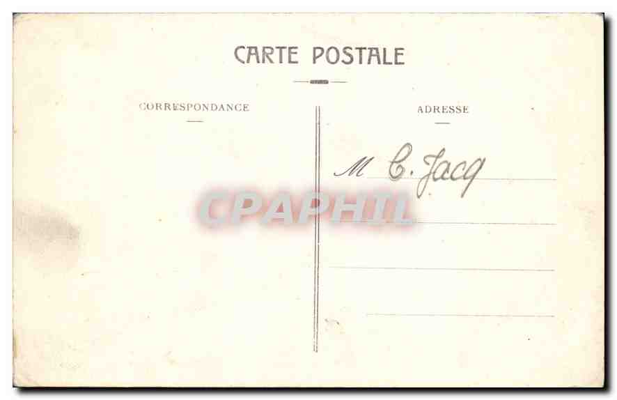 CPA Luz Saint Sauveur Route de Gavarnerie  — Verso
