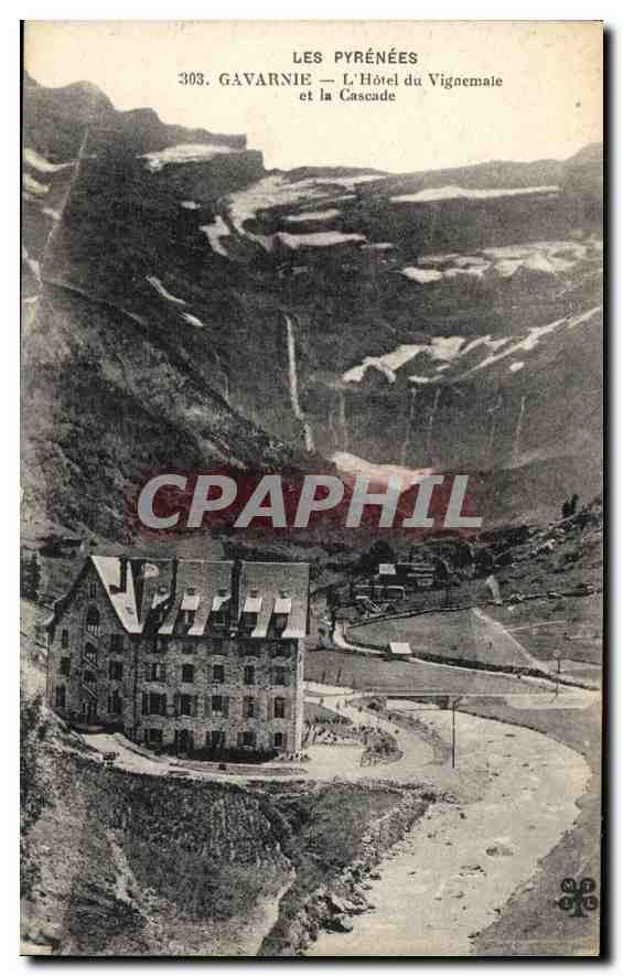 CPA Gavarnie L'Hotel du Vignemale et le Cascade 