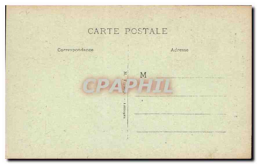 CPA Gavarnie L'Hotel du Vignemale et le Cascade  — Verso