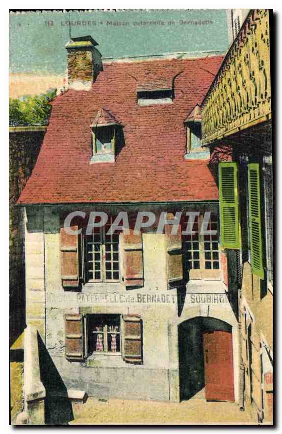 CPA Lourdes Maison 