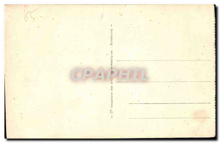 CPA Lourdes Maison  — Verso