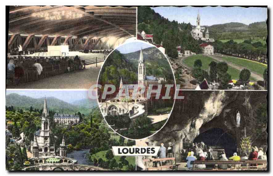 CPA Lourdes La Basilique Saint Pie X 