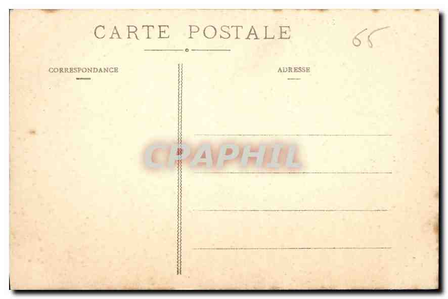 CPA Lourdes VIII Station du Calvaire  — Rückseite