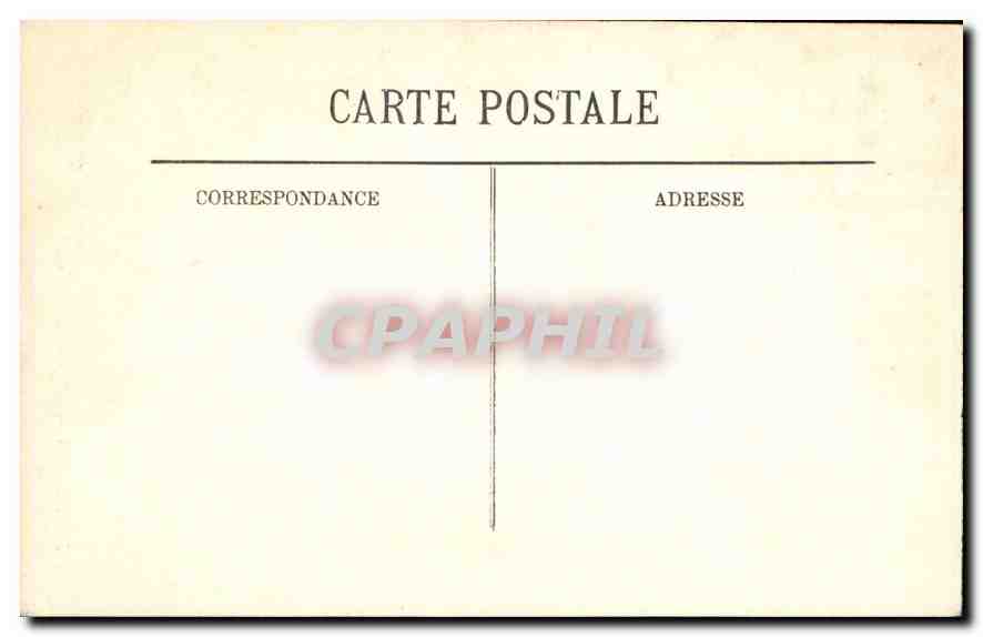 CPA Lourdes L'Apparition  — Verso