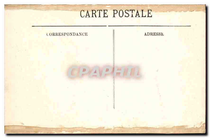CPA Lourdes Vue generale et le Pic du Jer  — Verso