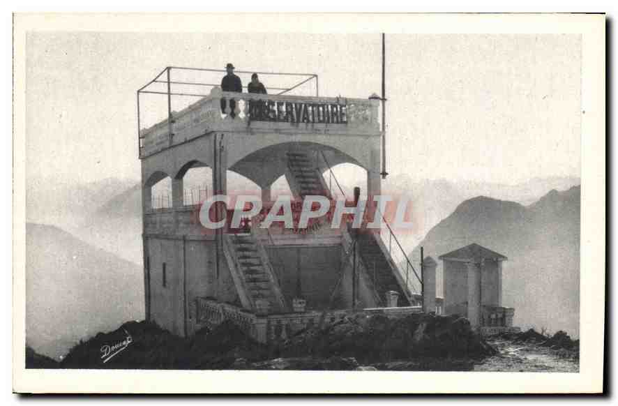 CPA Lourdes Observatoire du Pic du Jer 