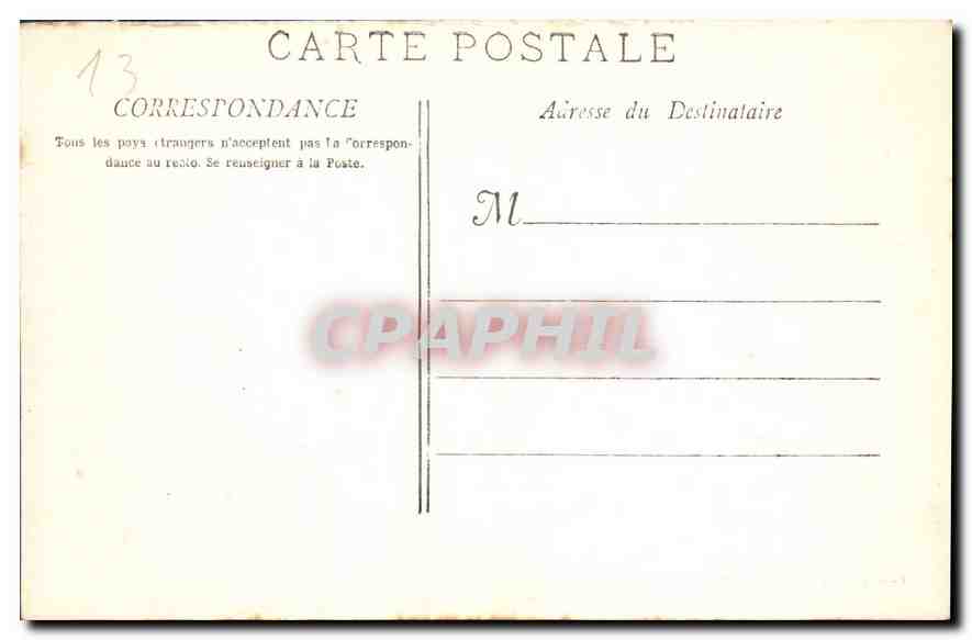 Marseille - Le Palais Longchamp — Phototyp E. Lacour, n°7 — Verso