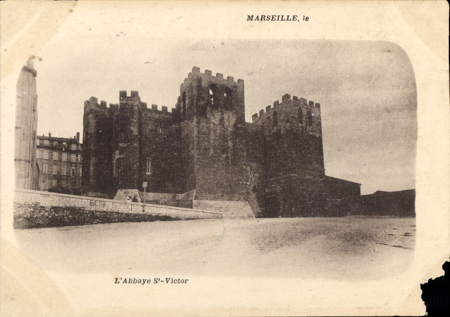 CPA Marseille L'Abbaye St Victor 