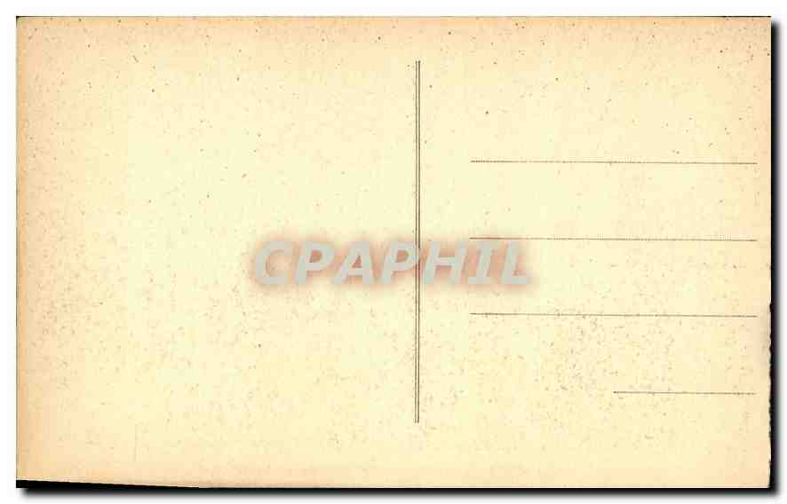 CPA Marseille La Fontaine Cantini  — Verso