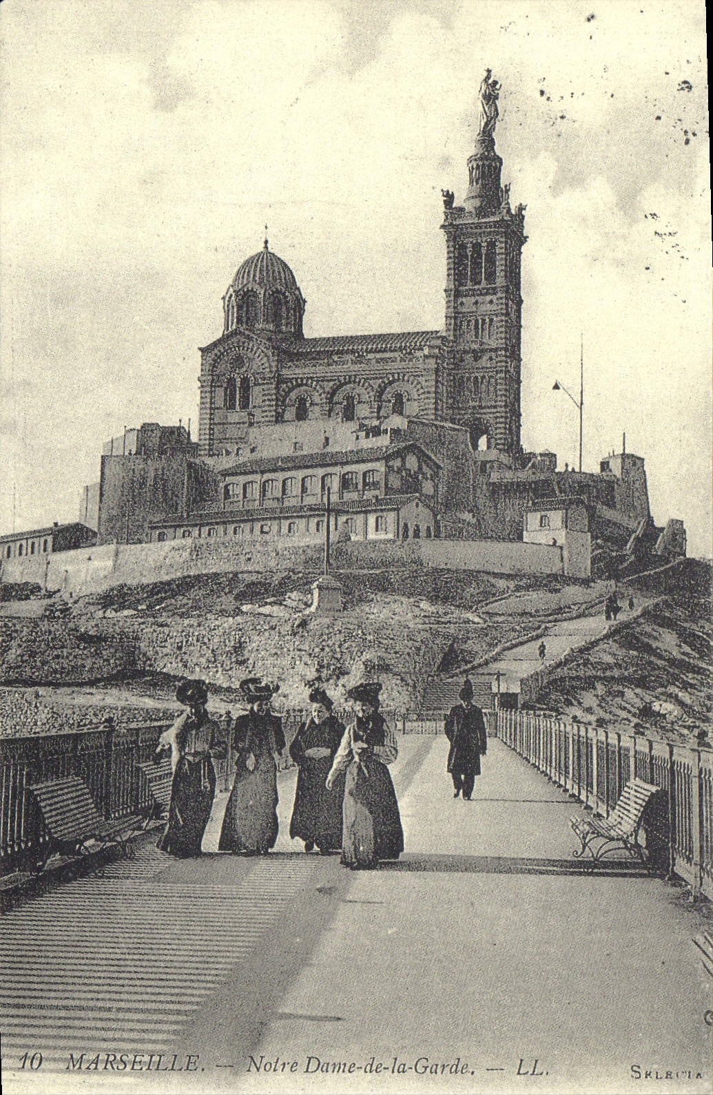 CPA Marseille Notre Dame de la Garde 