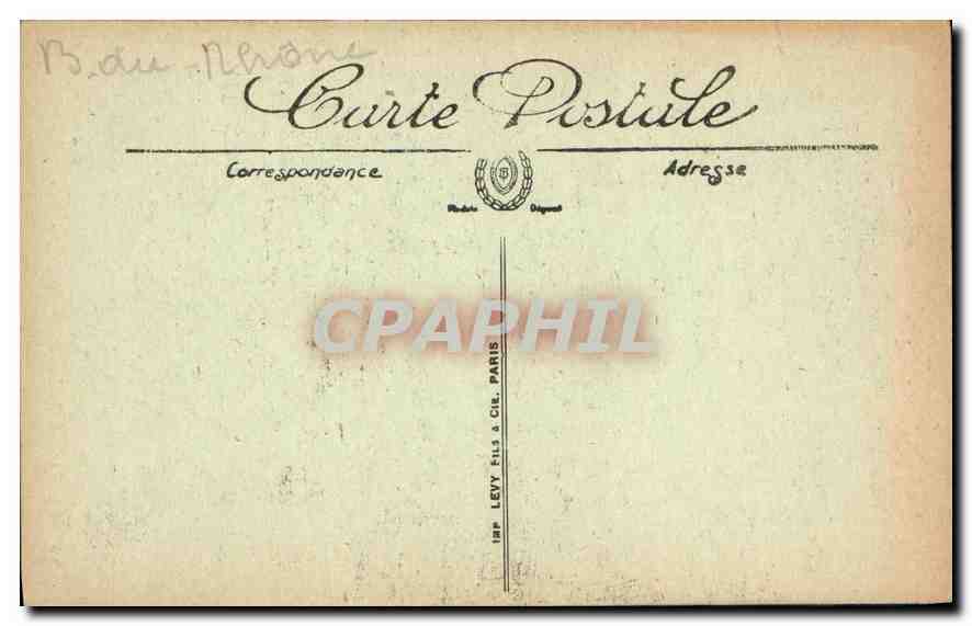 Aix-en-Provence — Hôtel de Simiane de la Cépède — Tavelle, Editeur, Rue Chastel 1. — Verso
