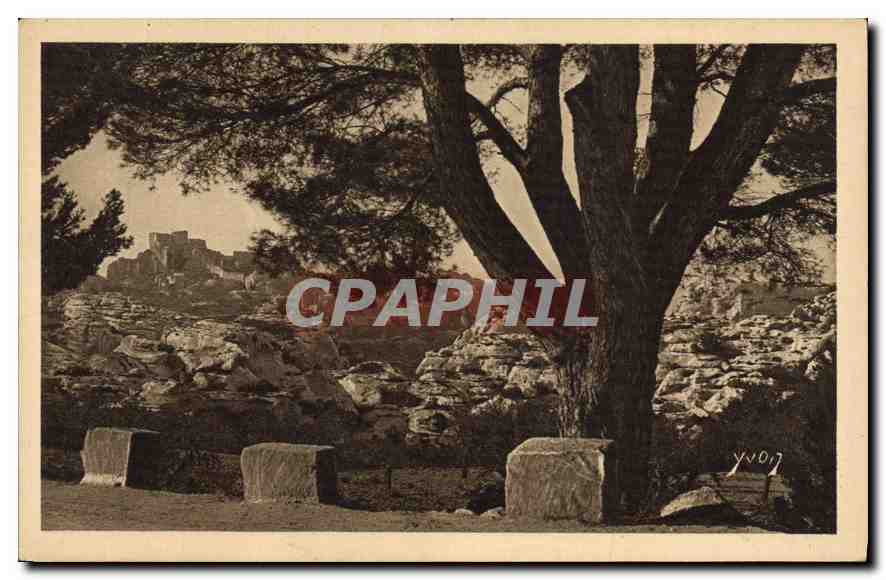 Vue d'ensemble des Baux — Paysages et Pierres de Provence — Édition d'Art YVON, Éditions YVON, France