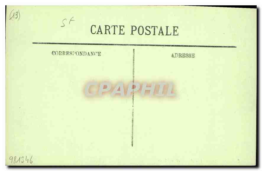 CPA Arles Les Arenes et le Rhone  — Verso