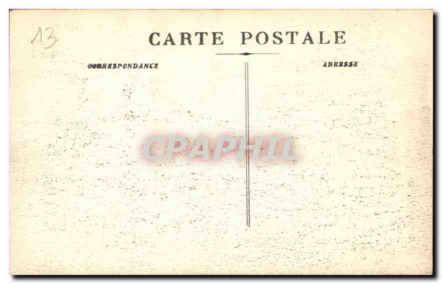 CPA Marseille Ascenseurs de N D de la Garde  — Rückseite