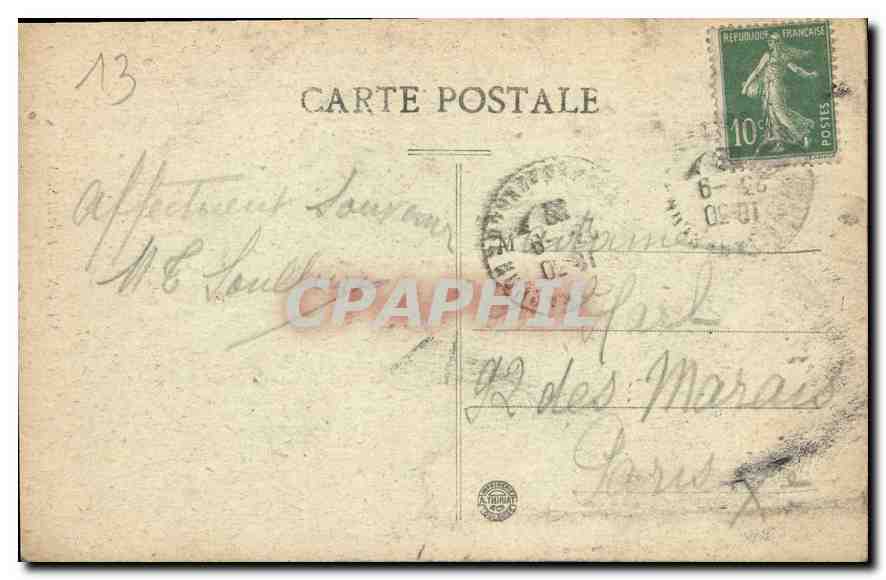 Salon — Portail St-Michel (XIIe siècle) — Collection L.A. — Reverso