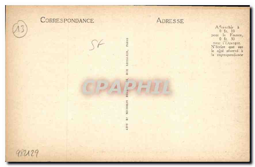 Aix-en-Provence — Porte du XVIIe siècle, rue Adanson, 1 — Tavelle, Editeur — Verso
