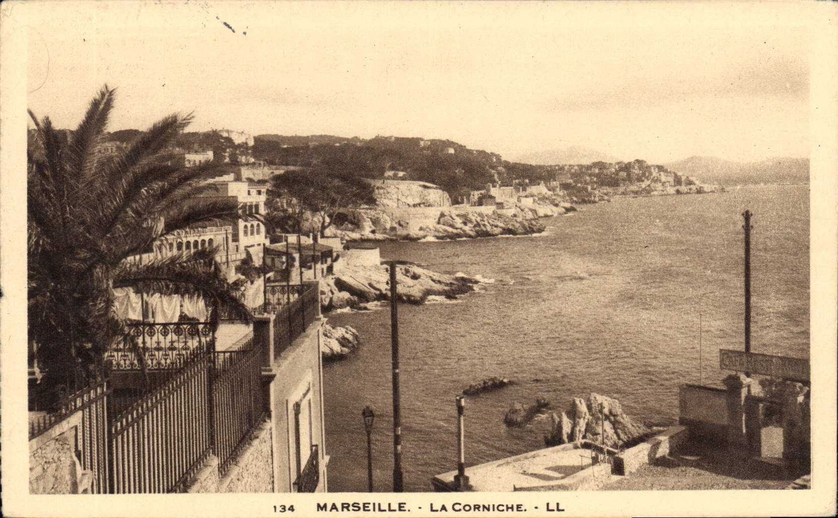 CPA Marseille la Corniche 