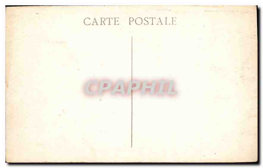 CPA Marseille N D de la Garde et le Chateau d'If  — Rückseite